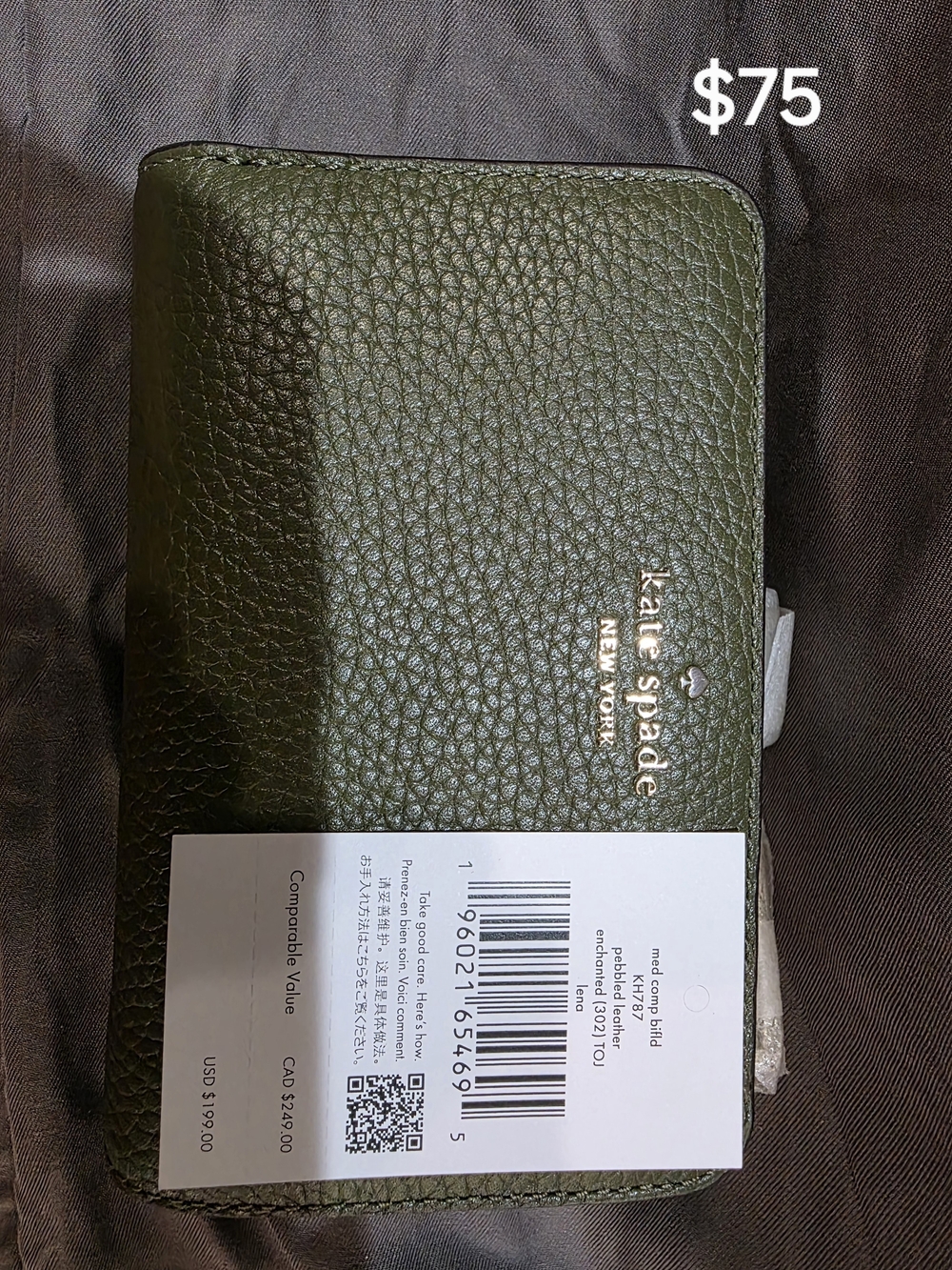 kate spade Lena Medium Compact Bifold Wallet